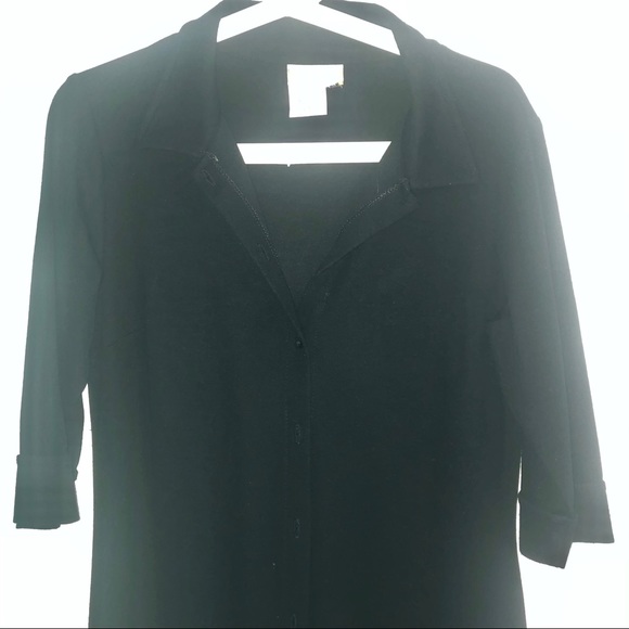 ‼️BLACK COLDWATER CREEK CARDIGAN - Picture 4 of 13